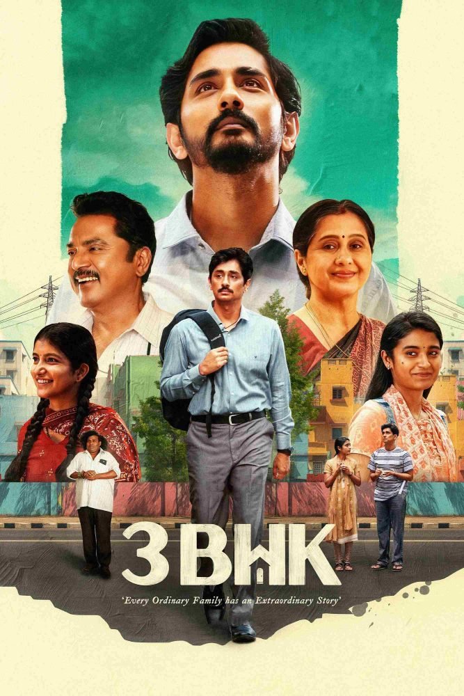 Free 3BHK (2025) (Hindi + Tamil) Dual Audio UnCut South Movie HD ESub – FILMYFLY