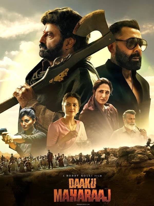 Free Daaku Maharaaj (2025) (Hindi + Telugu) Dual Audio UnCut South Movie HD ESub – FILMYFLY