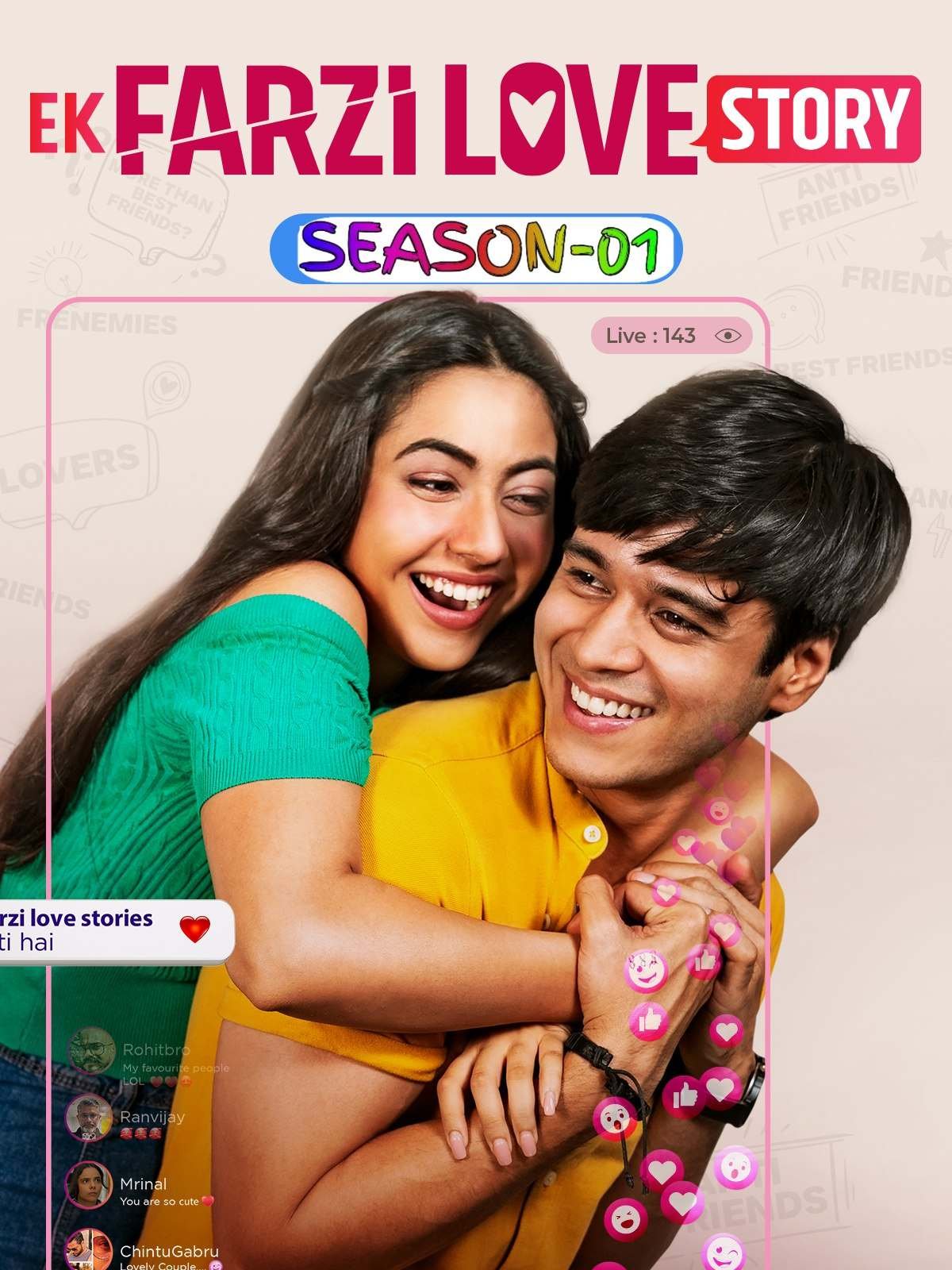 Free Ek Farzi Love Story S01 (2025) Hindi Completed Web Series HEVC ESub – FILMYFLY