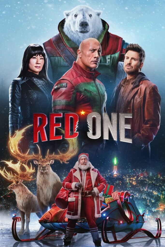 Free Red One (2024) (Hindi + English) Dual Audio Movie HD  – FILMYFLY